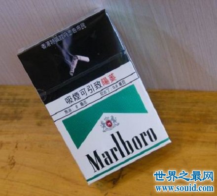 万宝路黑色包装海报