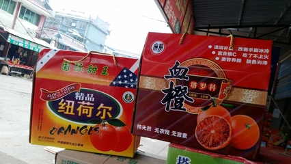 麻阳血橙加外包装