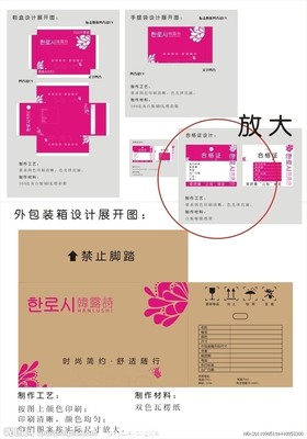 女鞋包装设计