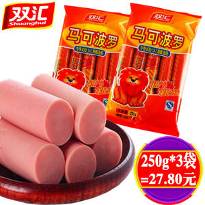 双汇火腿肠的包装规格