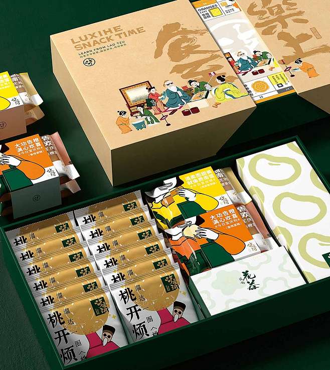 茶点包装特点