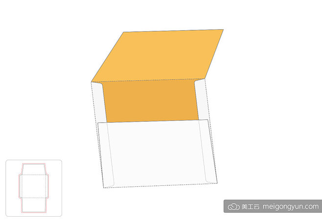 包装盒模切图