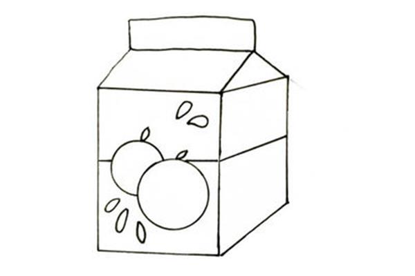 简笔画食品包装带