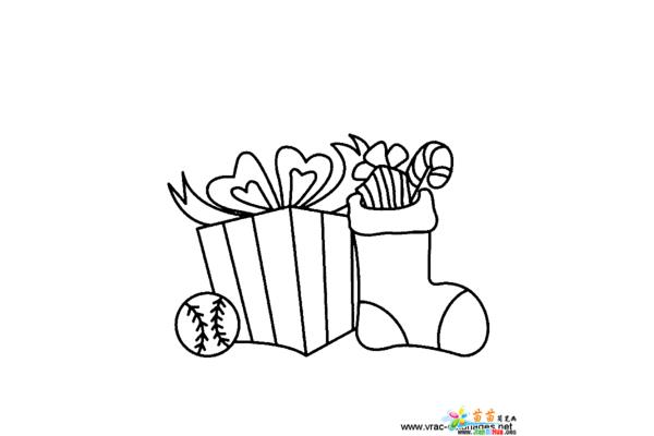 简笔画食品包装带