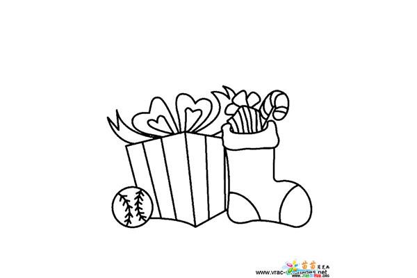 简笔画食品包装带