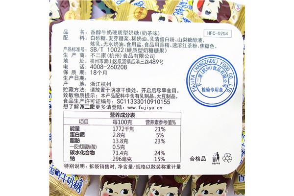 食品类包装规格