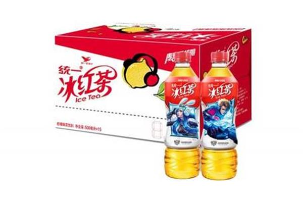 统一冰红茶包装标识