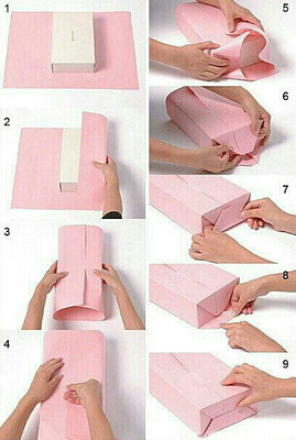 如何包装四方形物品