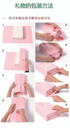 如何包装四方形物品