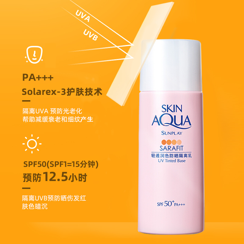 曼秀雷敦130防晒乳包装