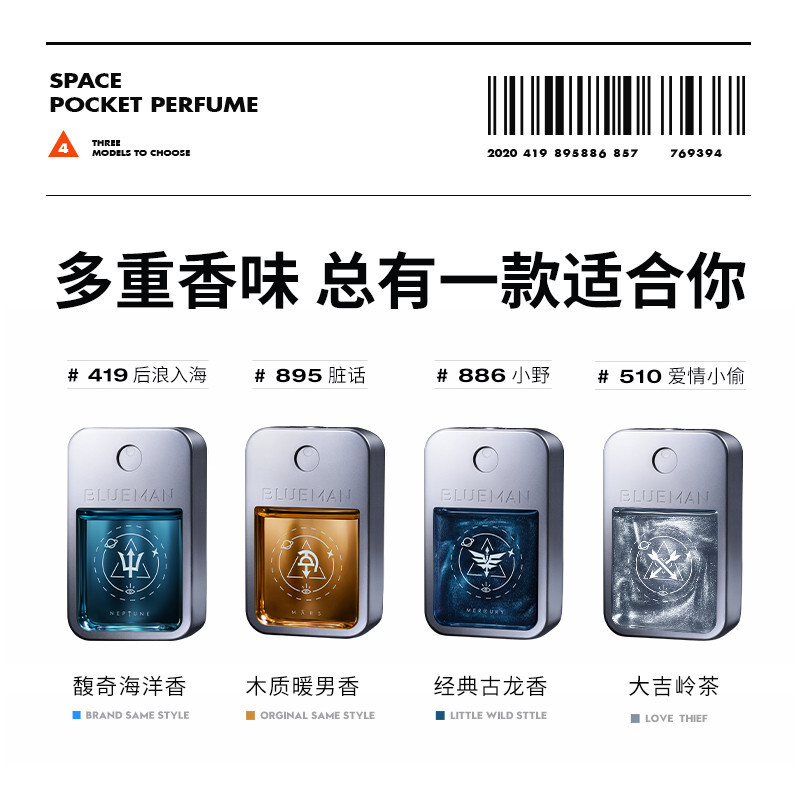一瓶香水加包装多重