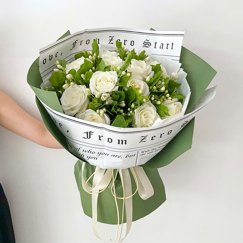 玫瑰花束包装
