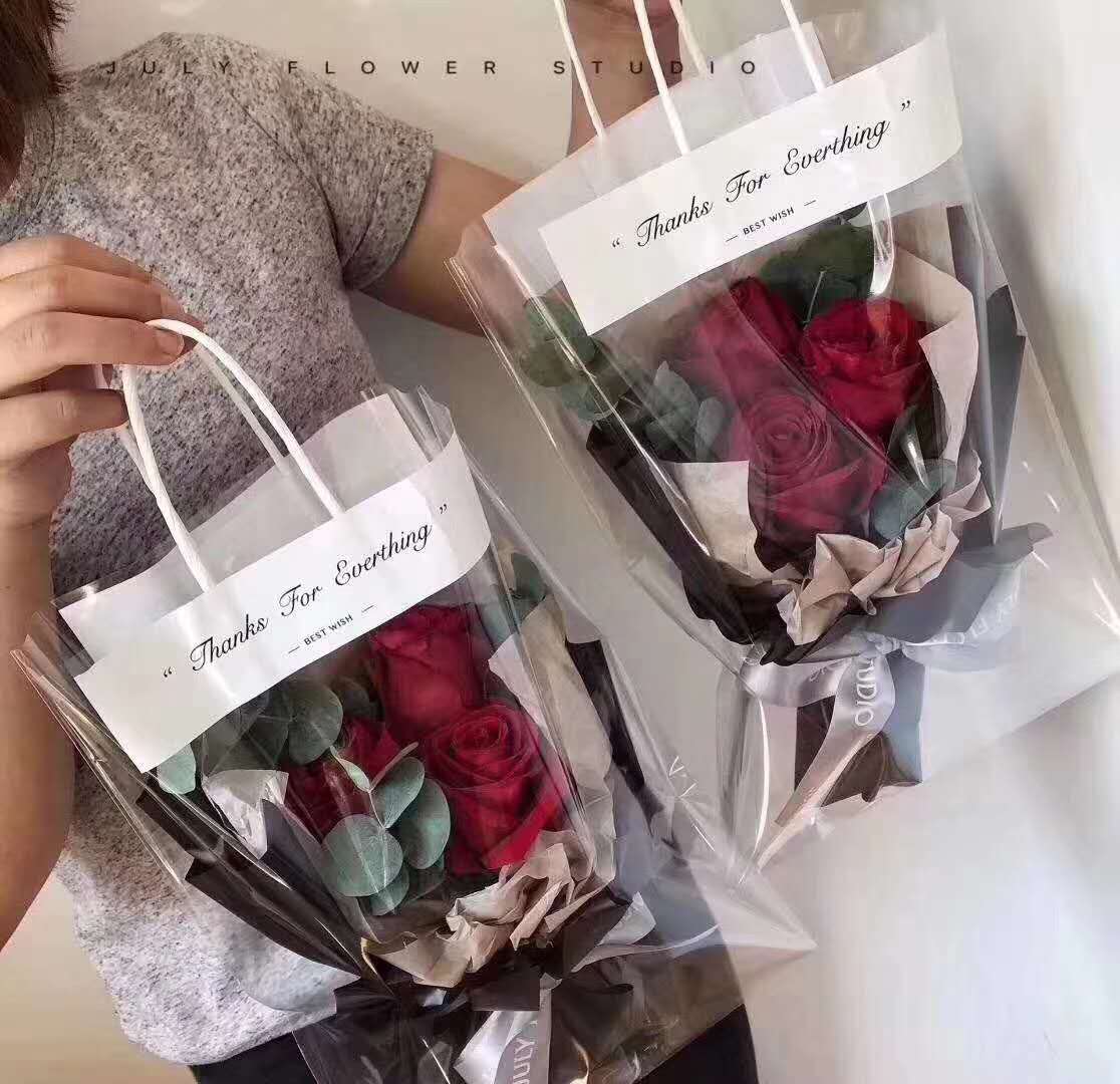玫瑰花束包装