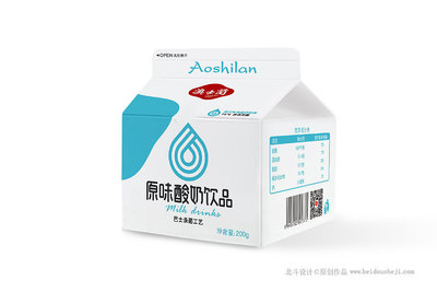 酸奶屋顶包装盒厂家