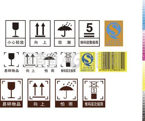电动车包装箱标识