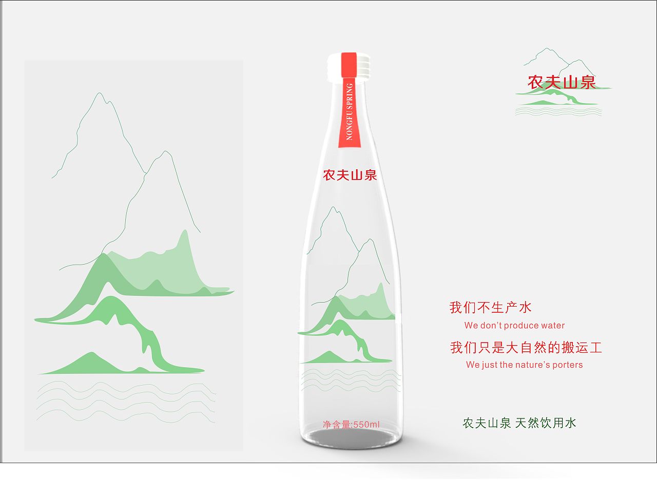 农夫山泉包装有几种