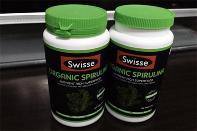 swisse螺旋藻包装