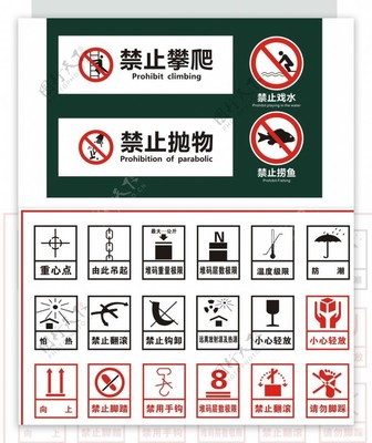 电动车包装箱标识