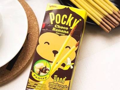 pocky香蕉味韩国包装