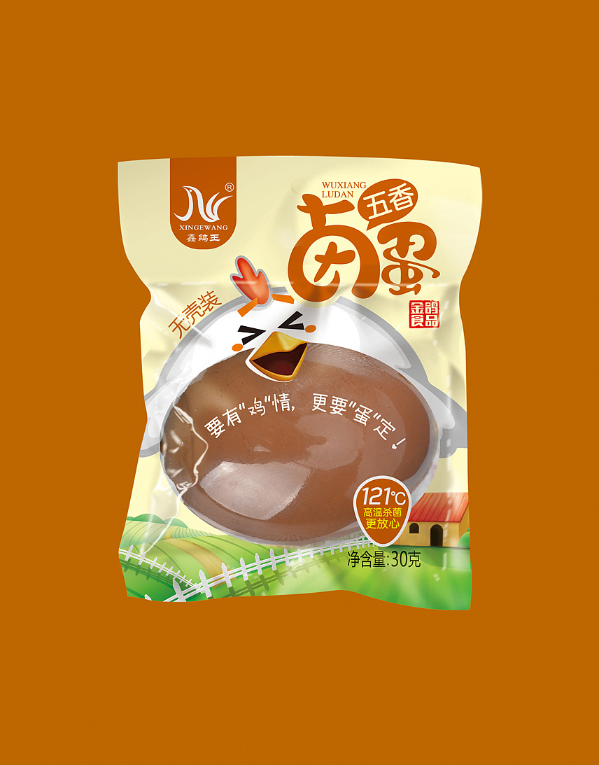 卤鸡蛋包装