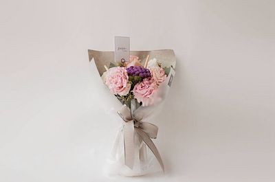 简易的1支花包装