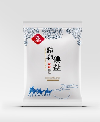 包装的盐数量