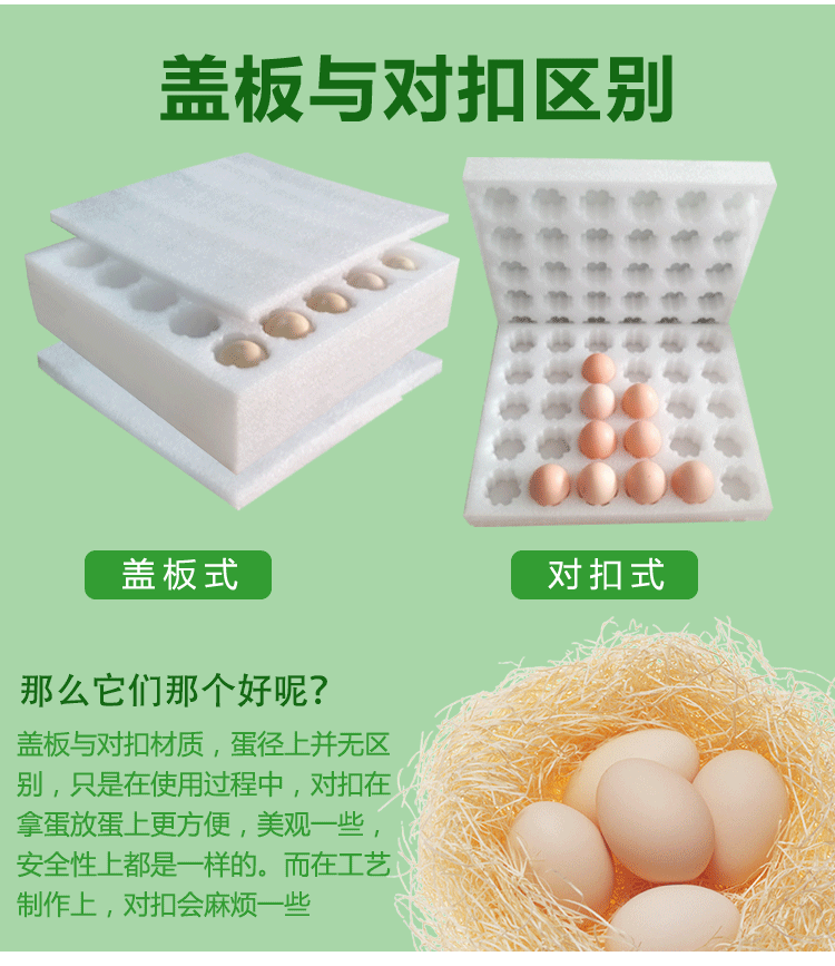 珍珠棉包装鸡蛋的缺点