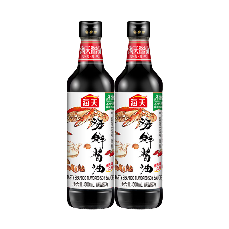 海天海鲜酱油最新包装