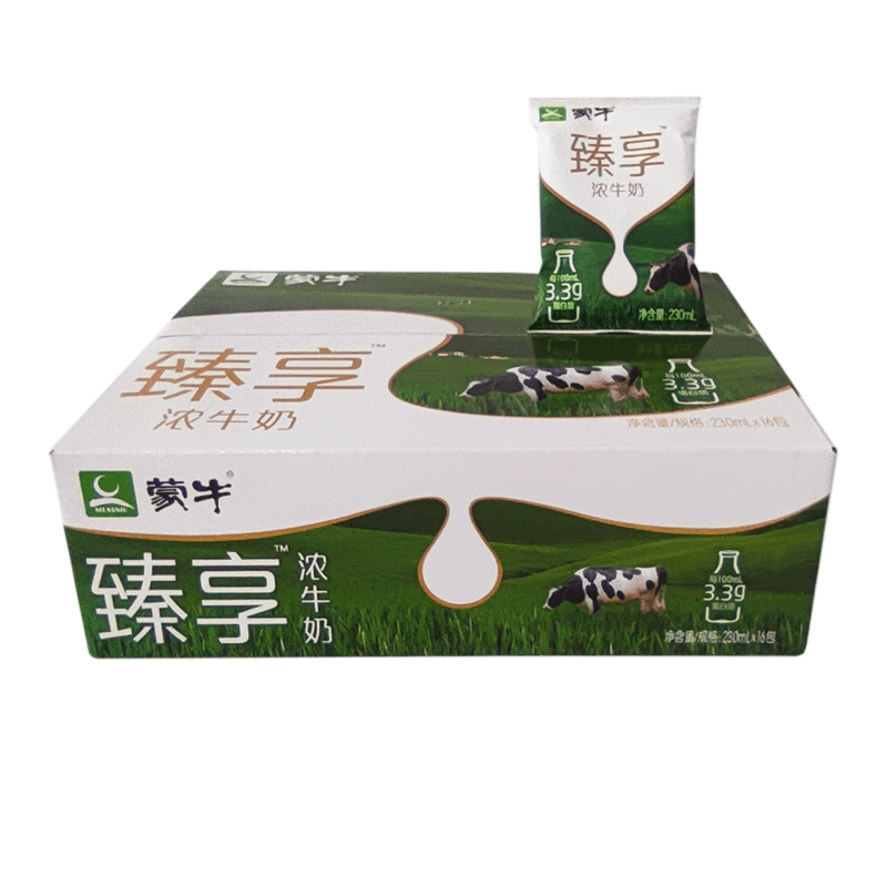 蒙牛乳品包装