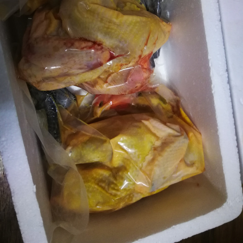 顺丰快递土鸡包装